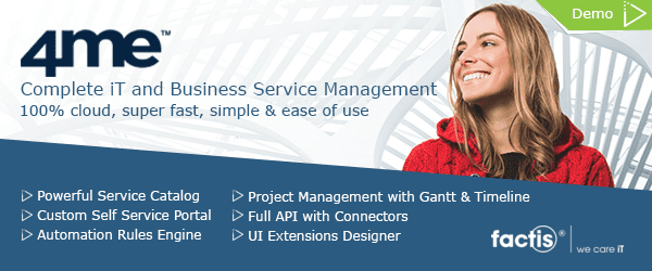 4me - Enterprise Service Management