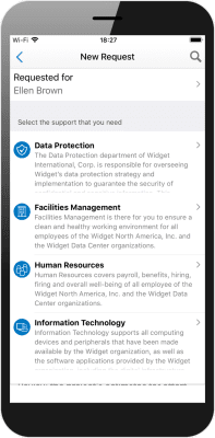 4me Mobile App 4me - Enterprise and Service Management